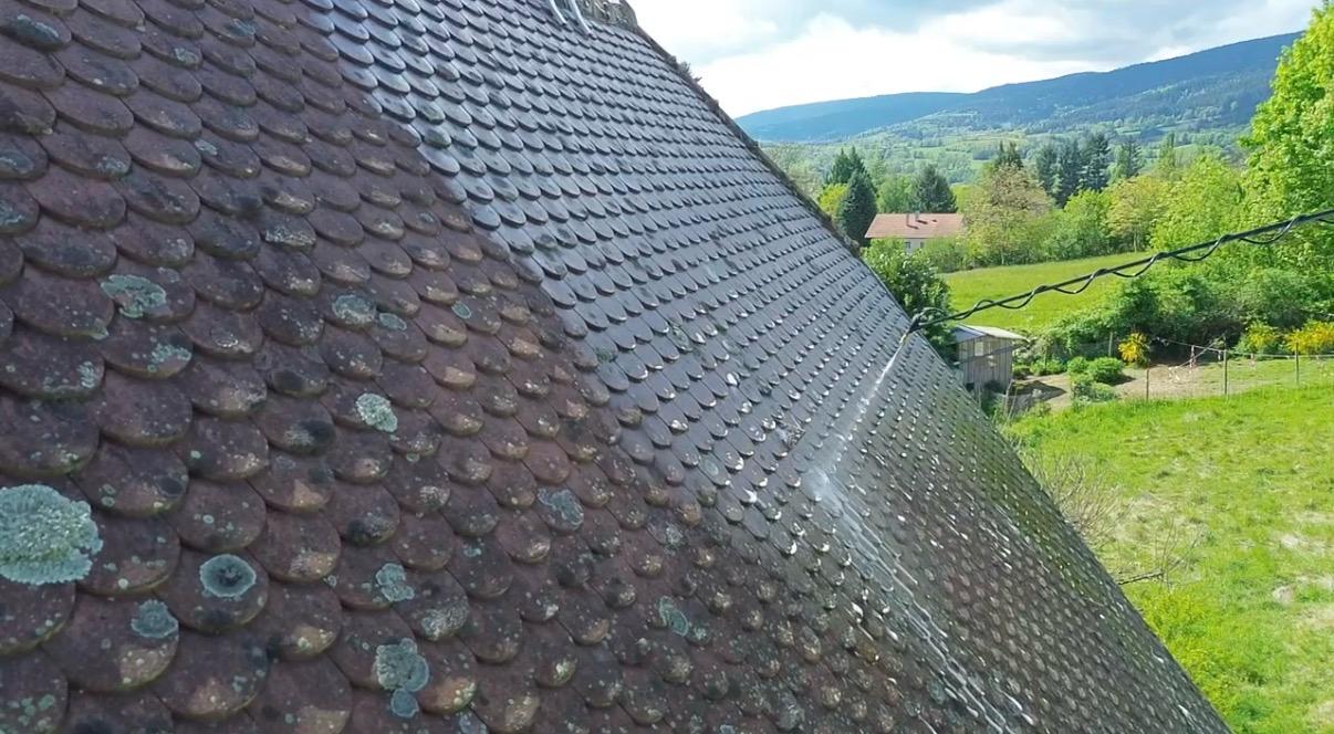 Démoussage toiture Vendée